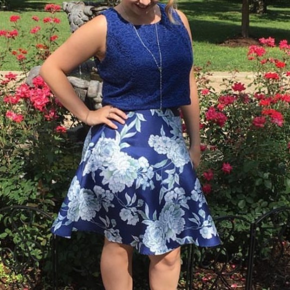 Maurices two piece lilac field dress - Picture 1 of 9